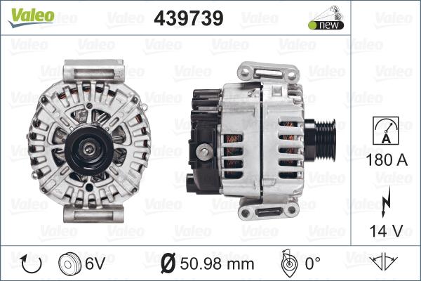 Valeo 439739 - Alternatore www.autoricambit.com