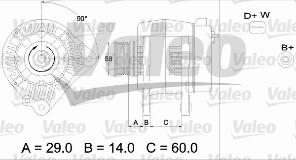 Valeo 436445 - Alternatore www.autoricambit.com