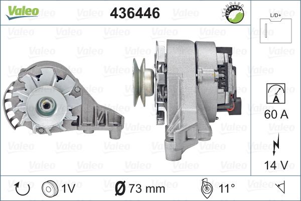 Valeo 436446 - Alternatore www.autoricambit.com