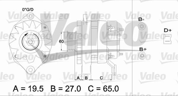 Valeo 436454 - Alternatore www.autoricambit.com