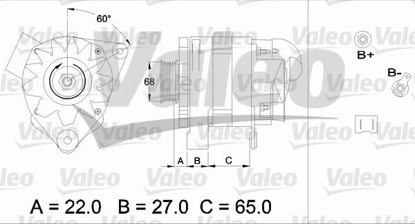 Valeo 436457 - Alternatore www.autoricambit.com