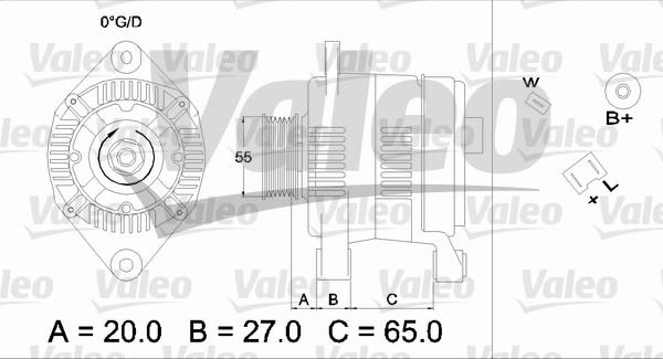 Valeo 436463 - Alternatore www.autoricambit.com