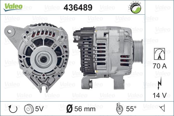 Valeo 436489 - Alternatore www.autoricambit.com