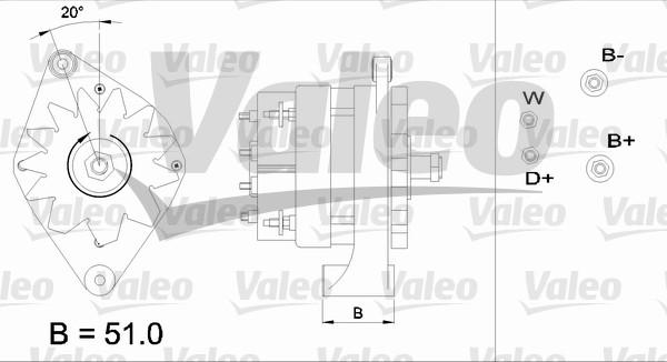 Valeo 436439 - Alternatore www.autoricambit.com