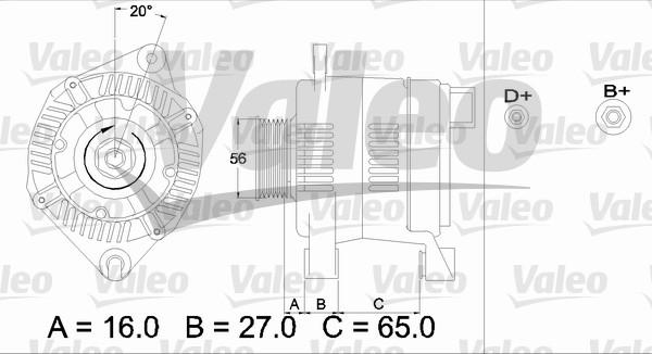 Valeo 436474 - Alternatore www.autoricambit.com