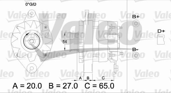 Valeo 436473 - Alternatore www.autoricambit.com