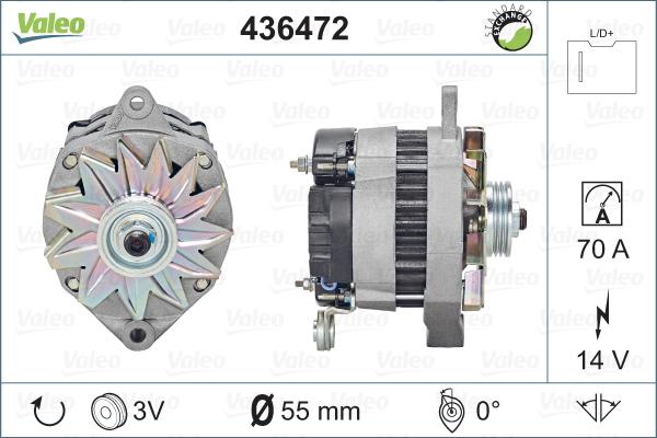 Valeo 436472 - Alternatore www.autoricambit.com