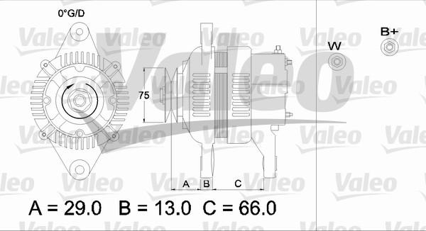 Valeo 436542 - Alternatore www.autoricambit.com