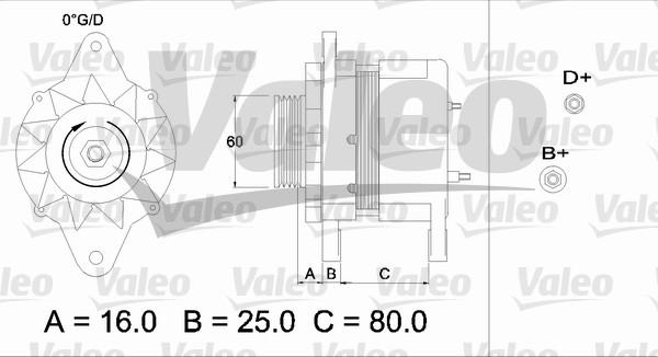 Valeo 436547 - Alternatore www.autoricambit.com