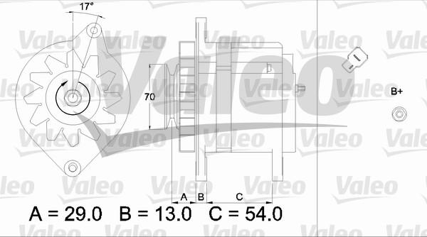 Valeo 436501 - Alternatore www.autoricambit.com