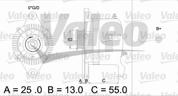 Valeo 436503 - Alternatore www.autoricambit.com