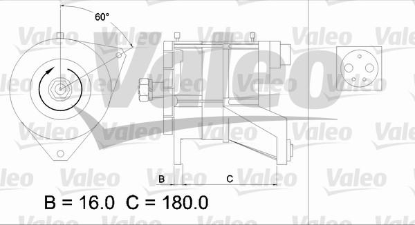 Valeo 436582 - Alternatore www.autoricambit.com