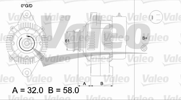 Valeo 436521 - Alternatore www.autoricambit.com