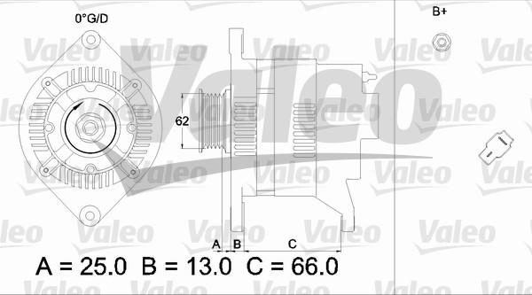 Valeo 436528 - Alternatore www.autoricambit.com