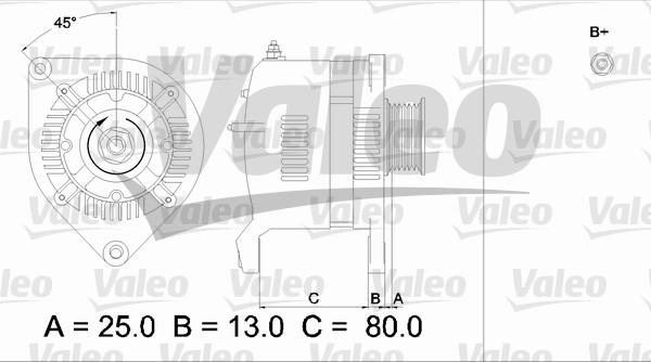 Valeo 436527 - Alternatore www.autoricambit.com