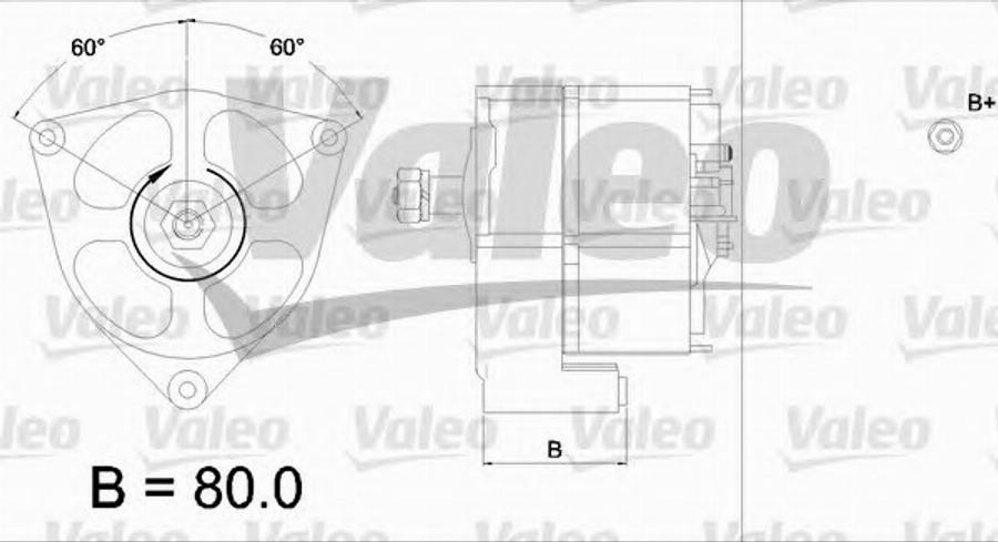 Valeo 436571 - Alternatore www.autoricambit.com