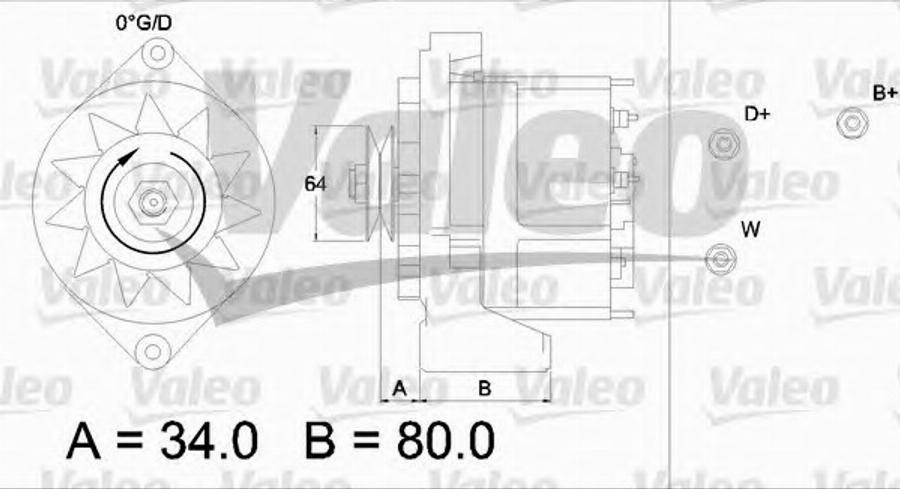 Valeo 436577 - Alternatore www.autoricambit.com