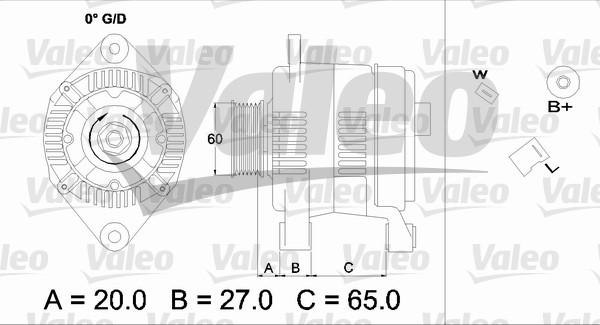 Valeo 436698 - Alternatore www.autoricambit.com