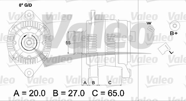 Valeo 436697 - Alternatore www.autoricambit.com