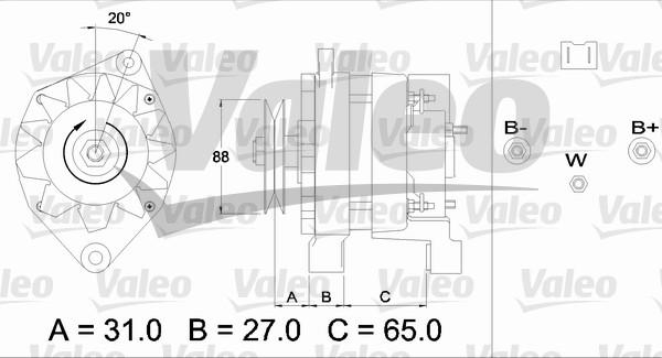 Valeo 436651 - Alternatore www.autoricambit.com