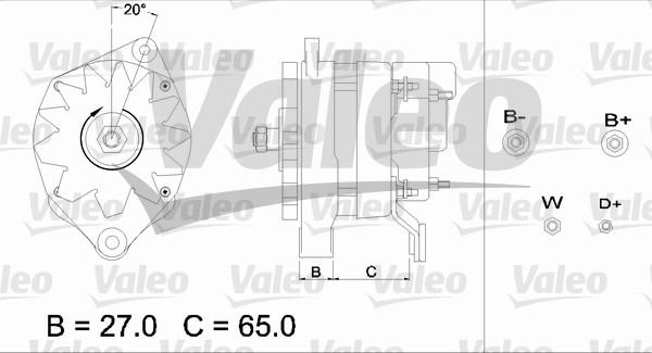 Valeo 436663 - Alternatore www.autoricambit.com