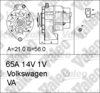 Valeo 436601 - Alternatore www.autoricambit.com