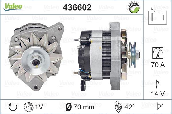 Valeo 436602 - Alternatore www.autoricambit.com