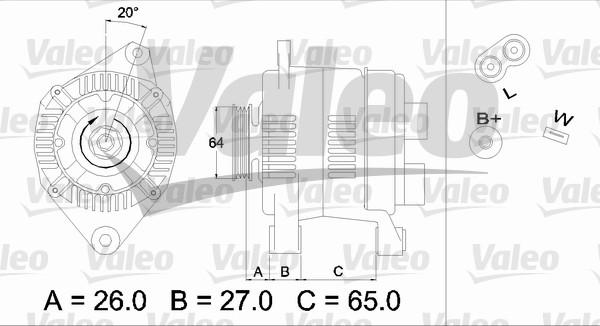 Valeo 436615 - Alternatore www.autoricambit.com