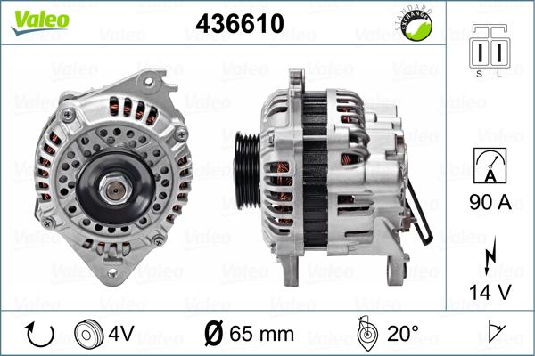 Valeo 436610 - Alternatore www.autoricambit.com