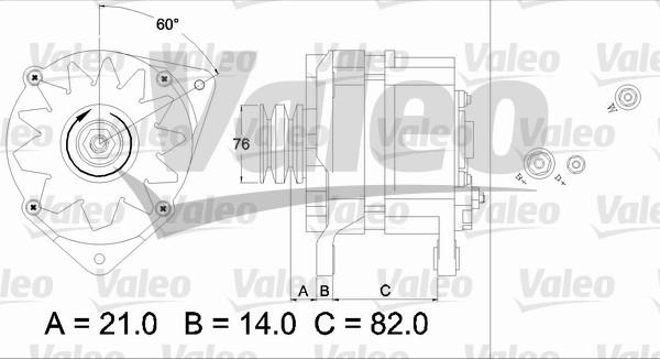 Valeo 436686 - Alternatore www.autoricambit.com