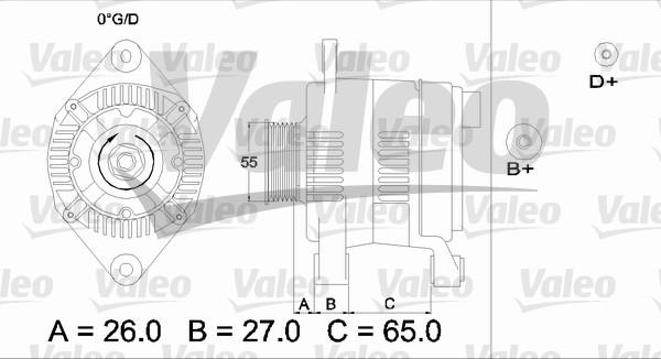 Valeo 436636 - Alternatore www.autoricambit.com