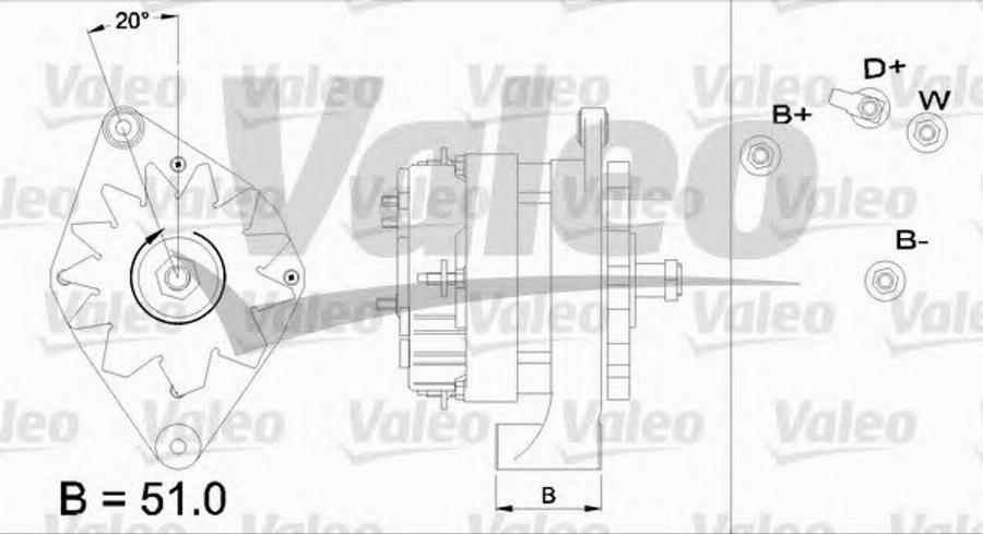 Valeo 436638 - Alternatore www.autoricambit.com