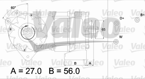 Valeo 436633 - Alternatore www.autoricambit.com