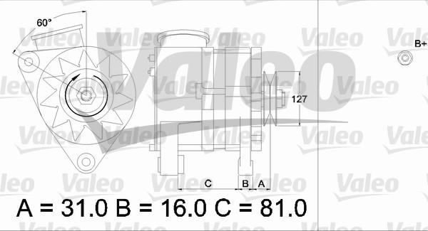 Valeo 436632 - Alternatore www.autoricambit.com