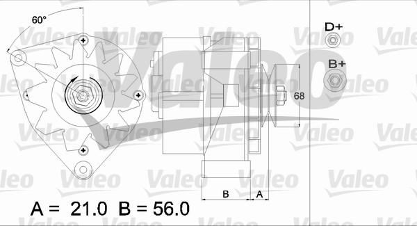 Valeo 436625 - Alternatore www.autoricambit.com