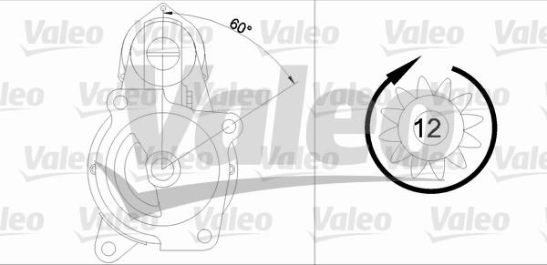 Valeo 436094 - Motorino d'avviamento www.autoricambit.com