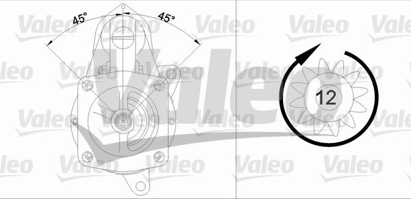 Valeo 436095 - Motorino d'avviamento www.autoricambit.com