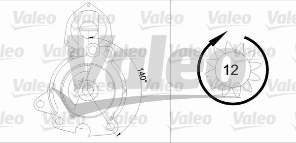 Valeo 436093 - Motorino d'avviamento www.autoricambit.com