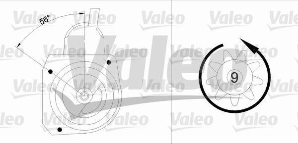 Valeo 436057 - Motorino d'avviamento www.autoricambit.com