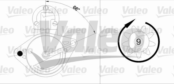 Valeo 436013 - Motorino d'avviamento www.autoricambit.com