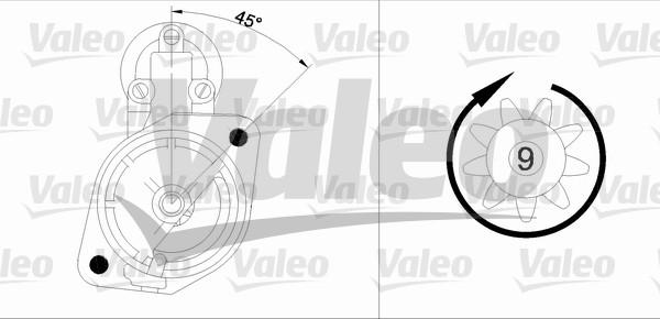 Valeo 436085 - Motorino d'avviamento www.autoricambit.com