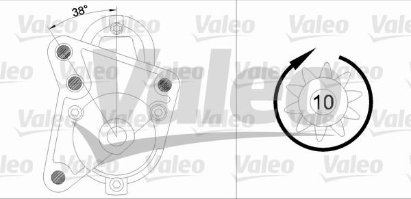 Valeo 436081 - Motorino d'avviamento www.autoricambit.com