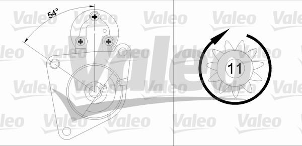 Valeo 436032 - Motorino d'avviamento www.autoricambit.com