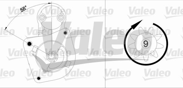 Valeo 436026 - Motorino d'avviamento www.autoricambit.com