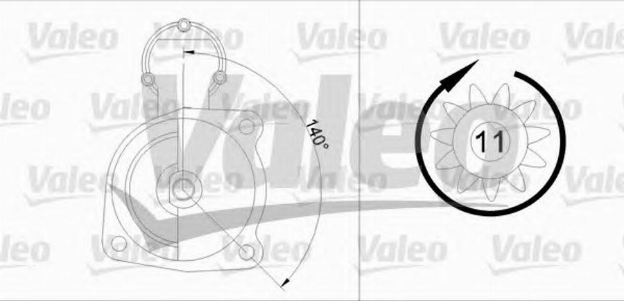 Valeo 436075 - Motorino d'avviamento www.autoricambit.com