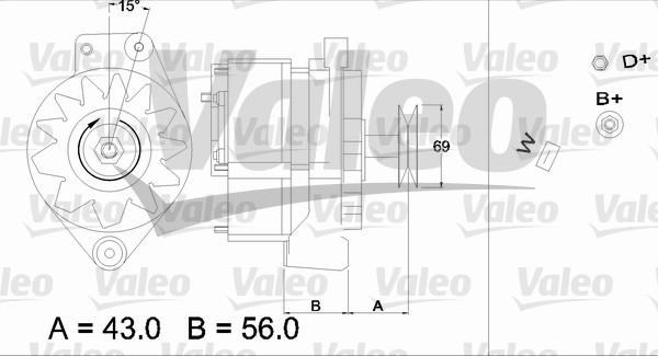 Valeo 436193 - Alternatore www.autoricambit.com