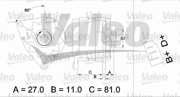 Valeo 436144 - Alternatore www.autoricambit.com