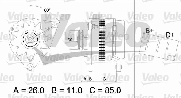 Valeo 436169 - Alternatore www.autoricambit.com