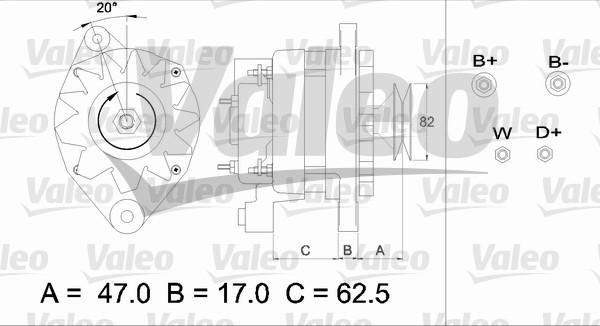 Valeo 436394 - Alternatore www.autoricambit.com