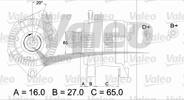 Valeo 436397 - Alternatore www.autoricambit.com